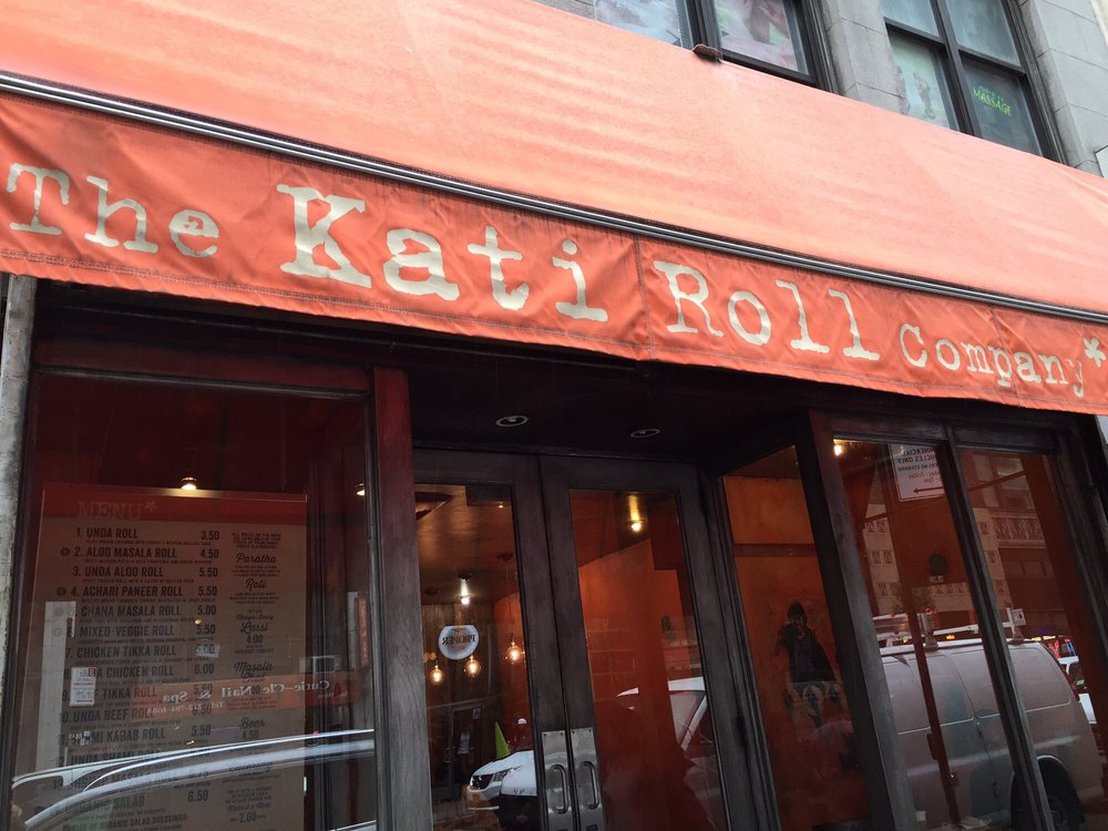 The Kati Roll Company In Nyc Reviews Menu Reservations Delivery Address In New York 