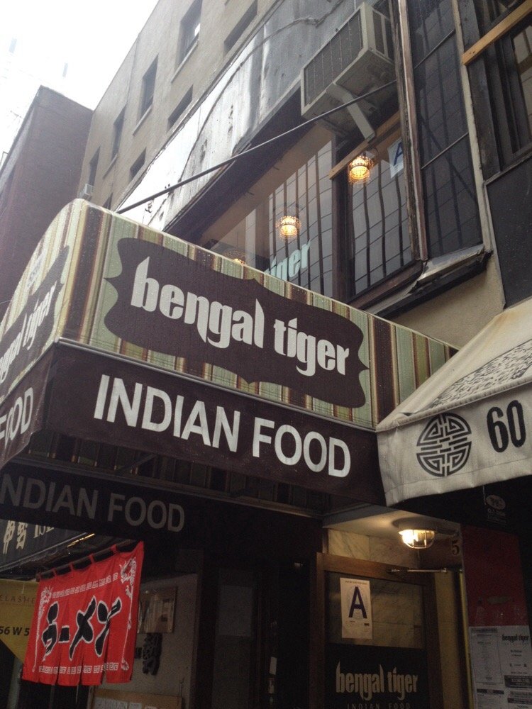 Bengal Tiger Indian Food