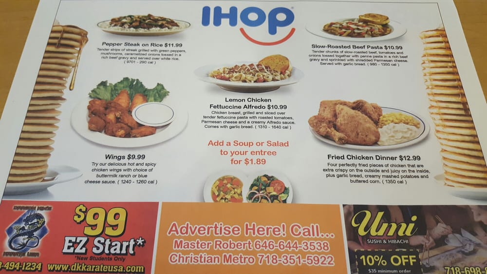 IHOP in NYC reviews, menu, reservations, delivery, address in New York